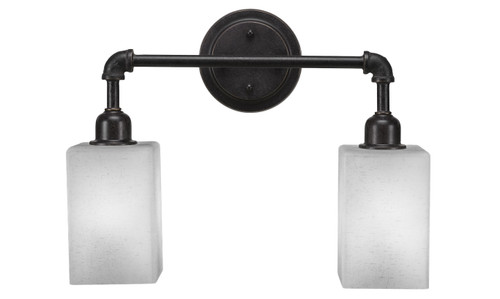 Toltec Lighting - 182-DG-531 - Two Light Bath Bar - Vintage - Dark Granite