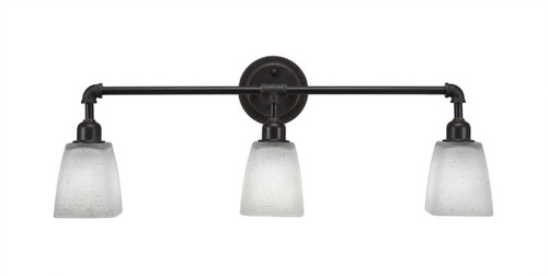 Toltec Lighting - 183-DG-460 - Three Light Bath Bar - Vintage - Dark Granite