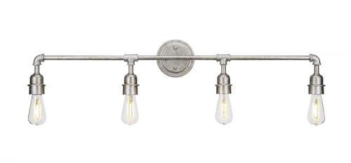 Toltec Lighting - 184-AS-LED18C - LED Bath Bar - Vintage - Aged Silver