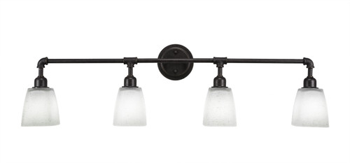 Toltec Lighting - 184-DG-460 - Four Light Bath Bar - Vintage - Dark Granite