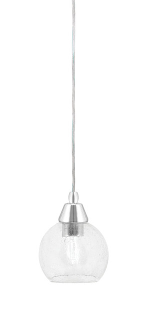 Toltec Lighting - 22-CH-4100 - One Light Mini Pendant - Any - Chrome