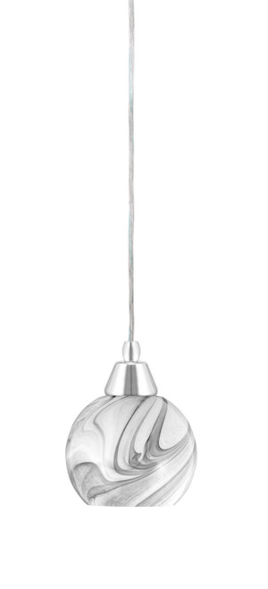 Toltec Lighting - 22-CH-4109 - One Light Mini Pendant - Any - Chrome