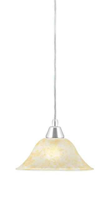 Toltec Lighting - 22-CH-513 - One Light Mini Pendant - Any - Chrome