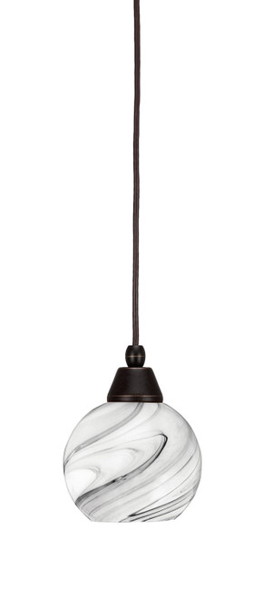 Toltec Lighting - 22-DG-4109 - One Light Mini Pendant - Any - Dark Granite