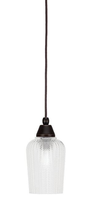 Toltec Lighting - 22-DG-4250 - One Light Mini Pendant - Any - Dark Granite