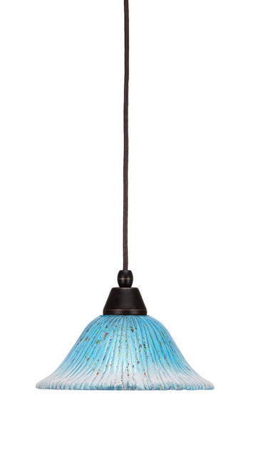 Toltec Lighting - 22-DG-438 - One Light Mini Pendant - Any - Dark Granite