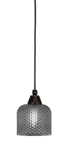Toltec Lighting - 22-DG-4612 - One Light Mini Pendant - Any - Dark Granite