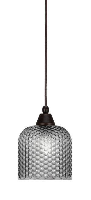 Toltec Lighting - 22-DG-4912 - One Light Mini Pendant - Any - Dark Granite