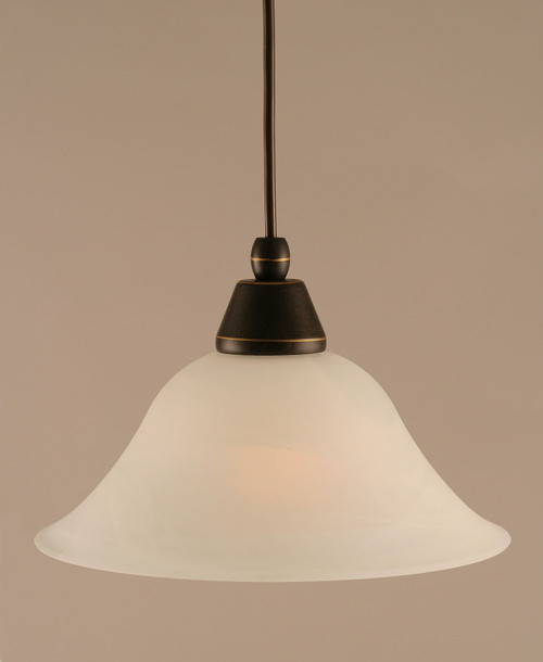 Toltec Lighting - 22-DG-510 - One Light Mini Pendant - Cord Mini Pendant - Dark Granite
