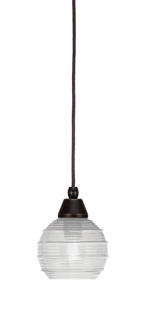 Toltec Lighting - 22-DG-5110 - One Light Mini Pendant - Any - Dark Granite
