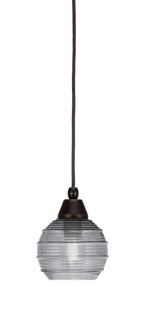 Toltec Lighting - 22-DG-5112 - One Light Mini Pendant - Any - Dark Granite
