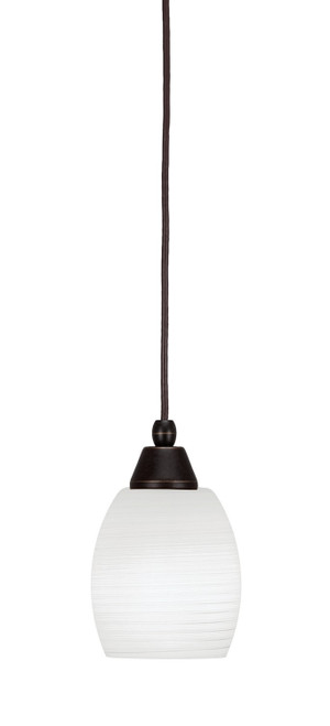 Toltec Lighting - 22-DG-615 - One Light Mini Pendant - Any - Dark Granite