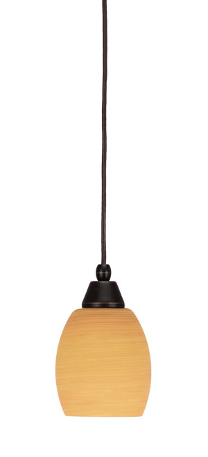 Toltec Lighting - 22-DG-625 - One Light Mini Pendant - Any - Dark Granite
