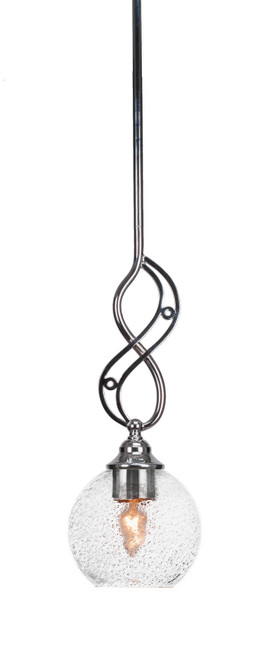 Toltec Lighting - 232-CH-4102 - One Light Mini Pendant - Jazz - Chrome