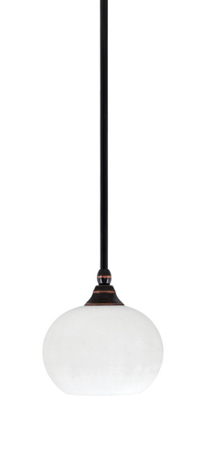 Toltec Lighting - 23-BC-212 - One Light Mini Pendant - Stem - Black Copper