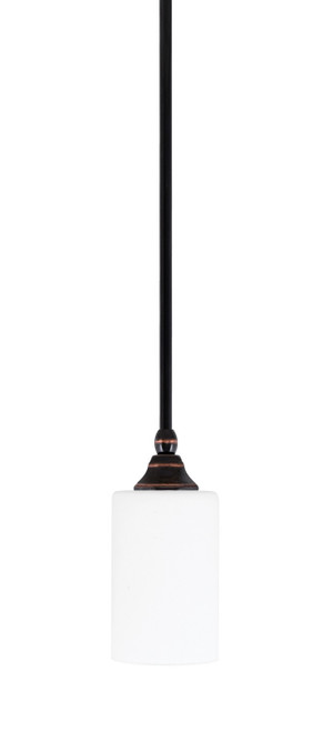 Toltec Lighting - 23-BC-310 - One Light Mini Pendant - Stem - Black Copper