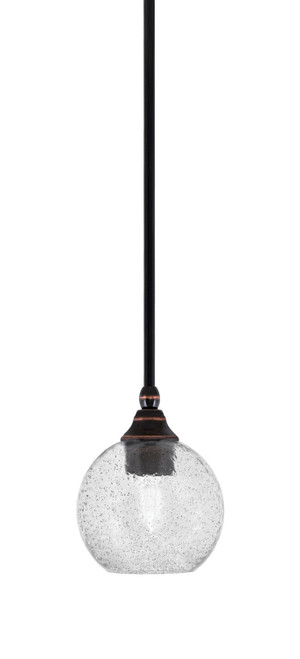 Toltec Lighting - 23-BC-4102 - One Light Mini Pendant - Stem - Black Copper
