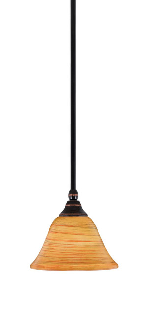 Toltec Lighting - 23-BC-454 - One Light Mini Pendant - Any - Black Copper