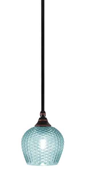 Toltec Lighting - 23-BC-4605 - One Light Mini Pendant - Stem - Black Copper