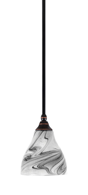 Toltec Lighting - 23-BC-4769 - One Light Mini Pendant - Stem - Black Copper