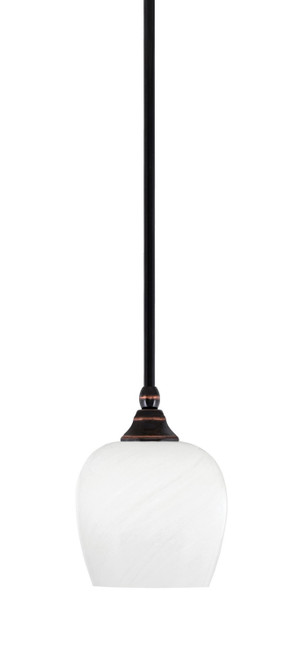 Toltec Lighting - 23-BC-4811 - One Light Mini Pendant - Stem - Black Copper
