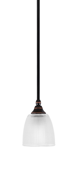 Toltec Lighting - 23-BC-500 - One Light Mini Pendant - Stem - Black Copper