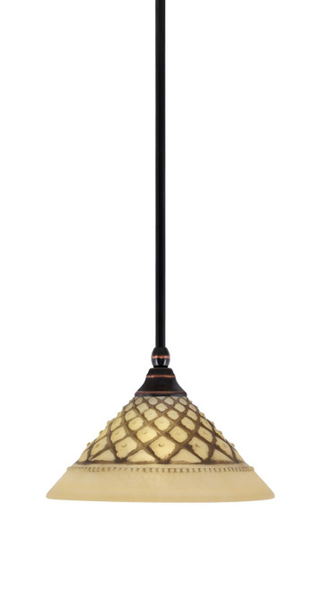 Toltec Lighting - 23-BC-7183 - One Light Mini Pendant - Any - Black Copper