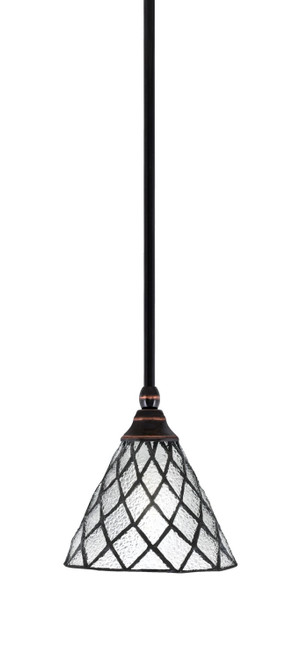 Toltec Lighting - 23-BC-9185 - One Light Mini Pendant - Stem - Black Copper
