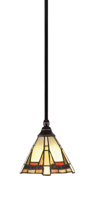 Toltec Lighting - 23-BC-9345 - One Light Mini Pendant - Any - Black Copper