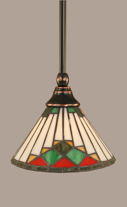Toltec Lighting - 23-BC-9375 - One Light Mini Pendant - Any - Black Copper