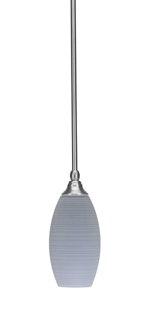 Toltec Lighting - 23-BN-4042 - One Light Mini Pendant - Stem - Brushed Nickel