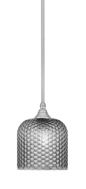 Toltec Lighting - 23-BN-4912 - One Light Mini Pendant - Stem - Brushed Nickel