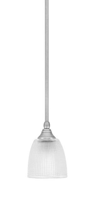 Toltec Lighting - 23-BN-500 - One Light Mini Pendant - Stem - Brushed Nickel