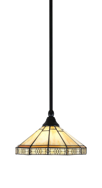 Toltec Lighting - 23-MB-144 - One Light Mini Pendant - Any - Matte Black
