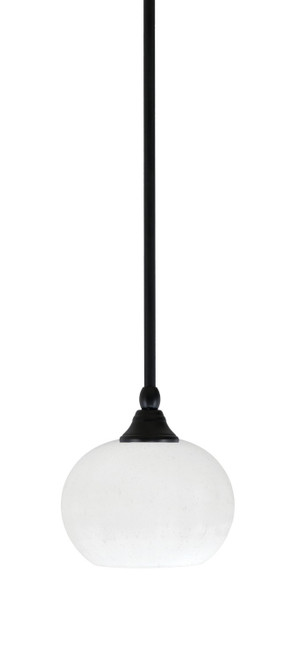 Toltec Lighting - 23-MB-212 - One Light Mini Pendant - Stem - Matte Black