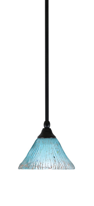 Toltec Lighting - 23-MB-458 - One Light Mini Pendant - Stem - Matte Black