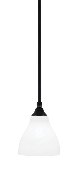 Toltec Lighting - 23-MB-4761 - One Light Mini Pendant - Stem - Matte Black