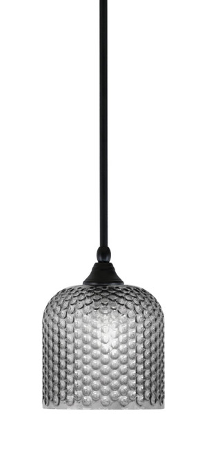 Toltec Lighting - 23-MB-4912 - One Light Mini Pendant - Stem - Matte Black
