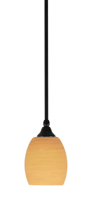 Toltec Lighting - 23-MB-625 - One Light Mini Pendant - Any - Matte Black