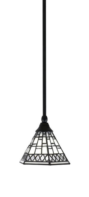 Toltec Lighting - 23-MB-9105 - One Light Mini Pendant - Stem - Matte Black