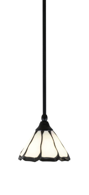 Toltec Lighting - 23-MB-9125 - One Light Mini Pendant - Stem - Matte Black