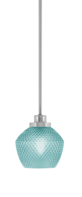 Toltec Lighting - 2601-BN-4625 - One Light Mini Pendant - Odyssey - Brushed Nickel