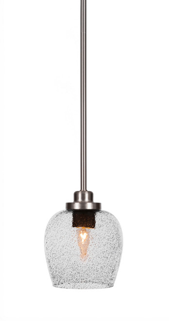 Toltec Lighting - 2601-BN-4812 - One Light Mini Pendant - Odyssey - Brushed Nickel