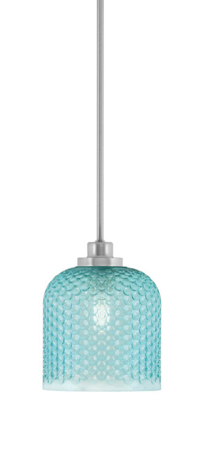 Toltec Lighting - 2601-BN-4915 - One Light Mini Pendant - Odyssey - Brushed Nickel