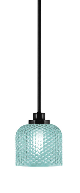 Toltec Lighting - 2601-MB-4615 - One Light Mini Pendant - Odyssey - Matte Black