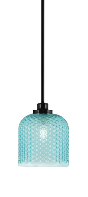 Toltec Lighting - 2601-MB-4915 - One Light Mini Pendant - Odyssey - Matte Black