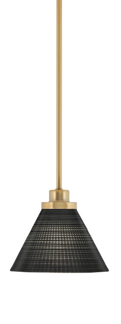 Toltec Lighting - 2601-NAB-4059 - One Light Mini Pendant - Odyssey - New Age Brass