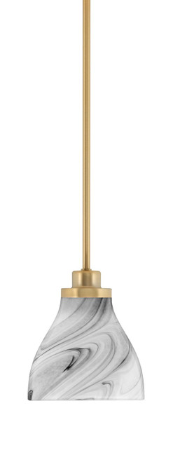 Toltec Lighting - 2601-NAB-4769 - One Light Mini Pendant - Odyssey - New Age Brass