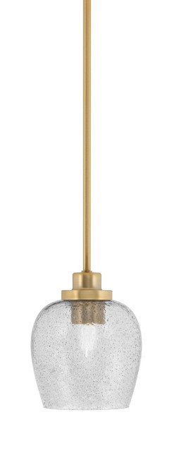 Toltec Lighting - 2601-NAB-4812 - One Light Mini Pendant - Odyssey - New Age Brass