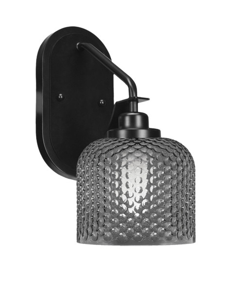 Toltec Lighting - 2611-MB-4612 - One Light Wall Sconce - Odyssey - Matte Black